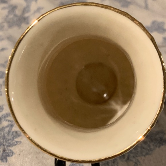 Classic Lennox 5" Ivory Textured Beaded Bud Vase - Picture 2 of 4